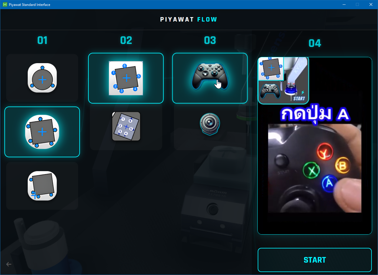 Interface Joystick Control